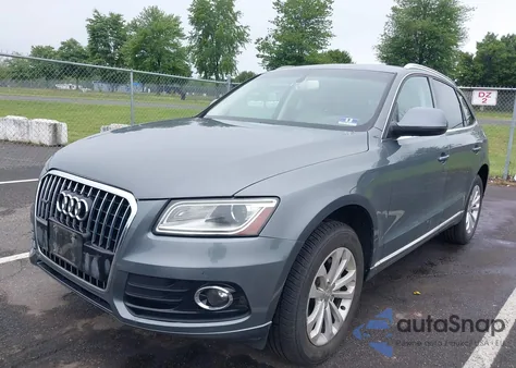 2014 Audi Q5 2.0T Premium from USA, damaged, VIN WA1LFAFP8EA010406